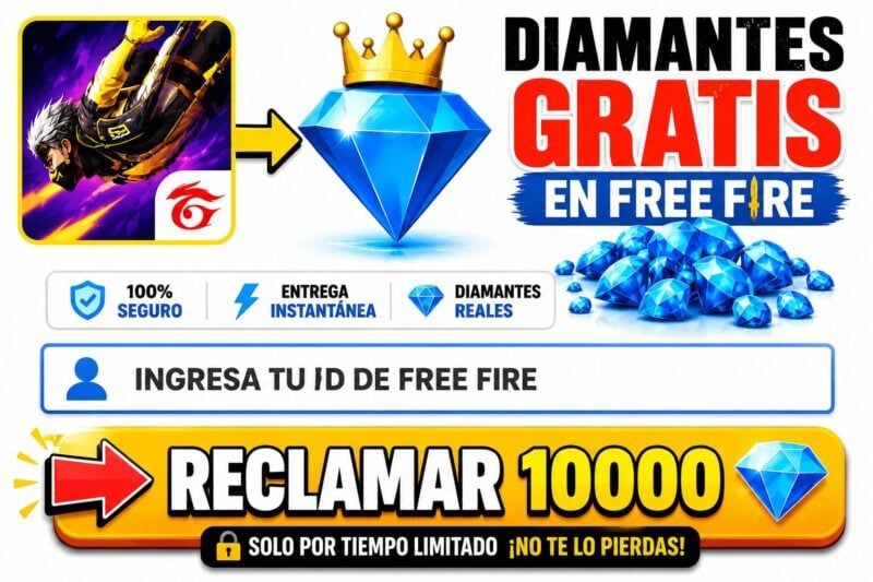 Las mejores apps para conseguir diamantes en Free Fire de forma segura